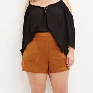 Forever 21 Suede Shorts